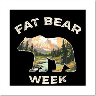 FAT BEAR WEEK Posters and Art